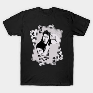 Retro Matthew Perry 80s Card Style T-Shirt